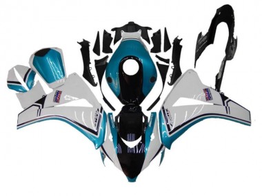 Azul Blanco Negro Carenado Moto Honda CBR 1000 RR 2008-2011
