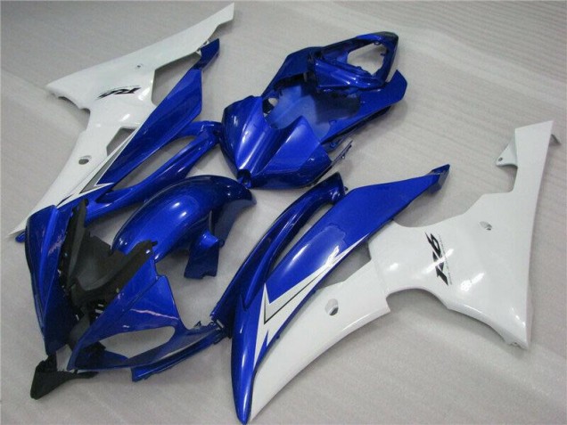 Azul Blanco Negro Carenado Moto Yamaha R6 2008-2016 Azul Blanco Negro Carenado Moto Yamaha R6 2008-2016