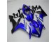 Azul Blanco Negro Inyección Kits Carenado Moto Yamaha R1 2004-2006