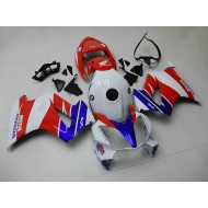 Azul Blanco Rojo Carenado Moto Honda VFR 800 2002-2013