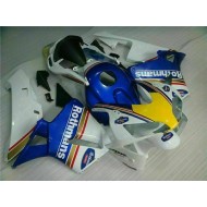 Azul Blanco Rothmans Carenado Moto Honda CBR 600 RR 2003-2004