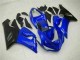 Azul Carrocería Motocicletas Kawasaki ZX6R 2005-2006 Azul Carrocería Motocicletas Kawasaki ZX6R 2005-2006
