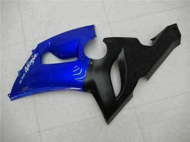 Azul Carrocería Motocicletas Kawasaki ZX6R 2005-2006 Azul Carrocería Motocicletas Kawasaki ZX6R 2005-2006