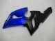 Azul Carrocería Motocicletas Kawasaki ZX6R 2005-2006 Azul Carrocería Motocicletas Kawasaki ZX6R 2005-2006
