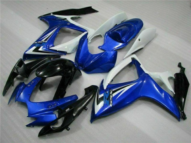 Azul Carrocería Motocicletas Suzuki GSXR 600 / 750 K6 2006-2007 Azul Carrocería Motocicletas Suzuki GSXR 600 / 750 K6 2006-2007