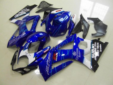 Azul Corona Carenado Moto Suzuki GSXR 1000 K7 2007-2008
