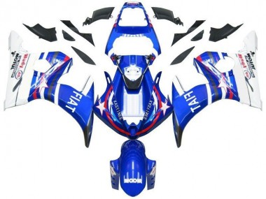 Azul Estrella Fiat Carenado Moto Yamaha R6 2003-2005