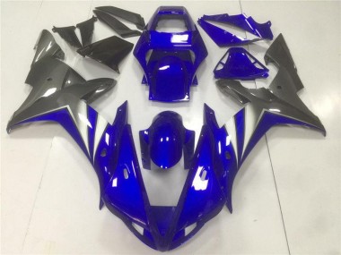 Azul Gris Carenado Moto Yamaha R1 2002-2003
