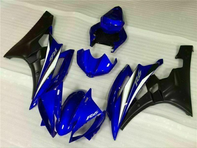 Azul Inyección Kit Carenado Moto Yamaha R6 2006-2007 Azul Inyección Kit Carenado Moto Yamaha R6 2006-2007