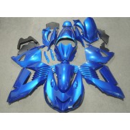 Azul Kit Carenado ABS Completo Kawasaki ZX14R ZZR 1400 2006-2011