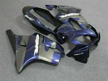 Azul Kit Carenado Moto Honda CBR 600 F4i 2004-2007