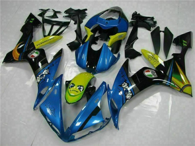 Azul Kit Carenado Moto Yamaha R1 2004-2006 Azul Kit Carenado Moto Yamaha R1 2004-2006