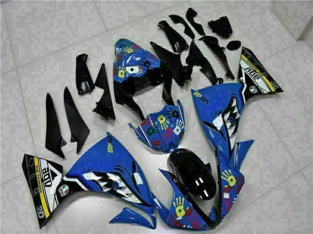 Azul Kits Carenado Moto Yamaha R1 2009-2011 Azul Kits Carenado Moto Yamaha R1 2009-2011