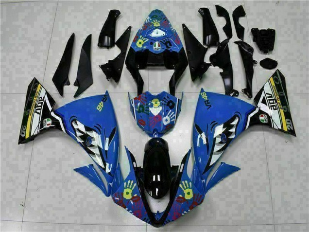 Azul Kits Carenado Moto Yamaha R1 2009-2011 Azul Kits Carenado Moto Yamaha R1 2009-2011