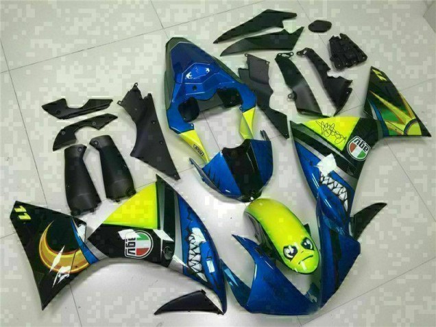 Azul Kits Completo Carenado Moto Yamaha R1 2009-2011 Azul Kits Completo Carenado Moto Yamaha R1 2009-2011