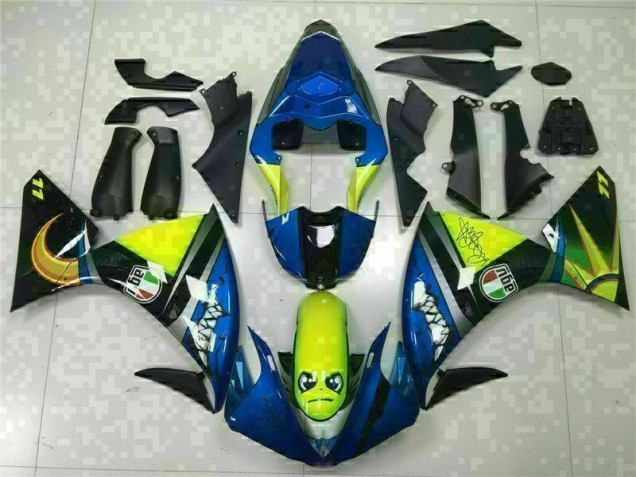 Azul Kits Completo Carenado Moto Yamaha R1 2009-2011 Azul Kits Completo Carenado Moto Yamaha R1 2009-2011