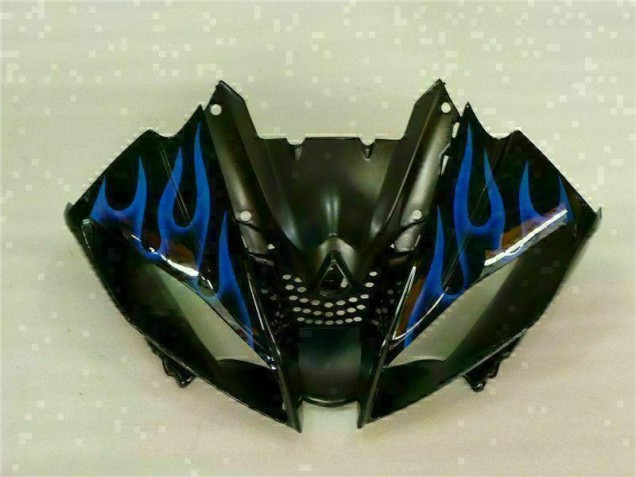 Azul Llama Negro Carenado Moto Yamaha R6 2008-2016 Azul Llama Negro Carenado Moto Yamaha R6 2008-2016