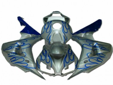 Azul Llama Plata Carenado Moto Honda CBR 1000 RR 2006-2007