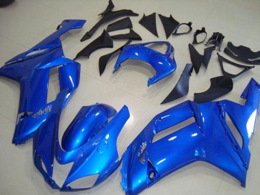 Azul Moto Plástica Kawasaki ZX6R 2007-2008