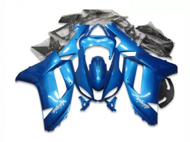 Azul Moto Plástico Kawasaki ZX6R 2007-2008
