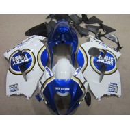 Azul Motul Blanco Lucky Strike Carenado Moto Suzuki GSXR 1300 Hayabusa 1996-2007