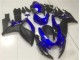 Azul Negro ABS Moto Plástica Suzuki GSXR 600 / 750 K6 2006-2007 Azul Negro ABS Moto Plástica Suzuki GSXR 600 / 750 K6 2006-2007