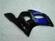 Azul Negro ABS Moto Plástica Yamaha R6 1998-2002 Azul Negro ABS Moto Plástica Yamaha R6 1998-2002