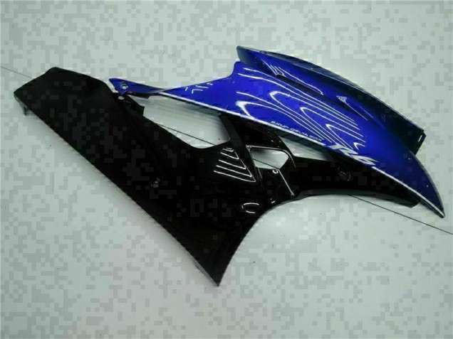 Azul Negro ABS Moto Plástica Yamaha R6 2006-2007 Azul Negro ABS Moto Plástica Yamaha R6 2006-2007