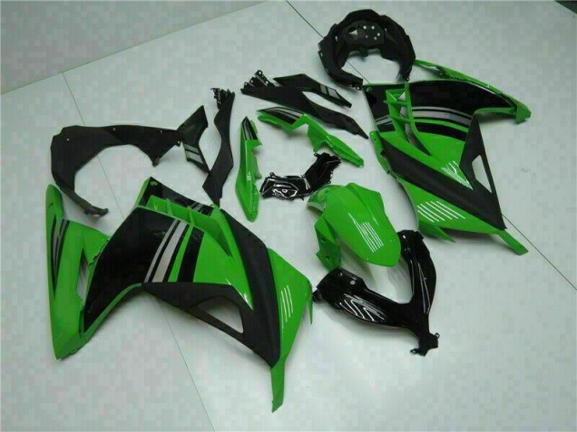 Azul Negro ABS Moto Plástico Kawasaki EX300 2013-2016 Azul Negro ABS Moto Plástico Kawasaki EX300 2013-2016