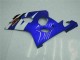 Azul Negro ABS Moto Plásticos Suzuki GSXR 600 / 750 K4 2004-2005 Azul Negro ABS Moto Plásticos Suzuki GSXR 600 / 750 K4 2004-2005