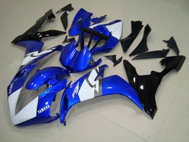 Azul Negro Blanco Carenado Moto Yamaha R1 2004-2006
