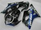 Azul Negro Carenado Moto Completo Suzuki GSXR 1000 K3 2003-2004 Azul Negro Carenado Moto Completo Suzuki GSXR 1000 K3 2003-2004
