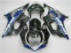 Azul Negro Carenado Moto Completo Suzuki GSXR 1000 K3 2003-2004 Azul Negro Carenado Moto Completo Suzuki GSXR 1000 K3 2003-2004