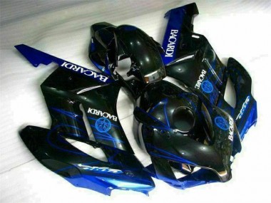 Azul Negro Carenado Moto Honda CBR 1000 RR 2004-2005