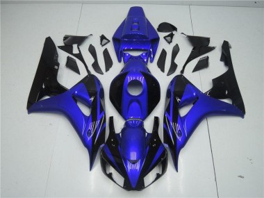 Azul Negro Carenado Moto Honda CBR 1000 RR 2006-2007