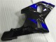 Azul Negro Carenado Moto Suzuki GSXR 1000 K1 2000-2002 Azul Negro Carenado Moto Suzuki GSXR 1000 K1 2000-2002