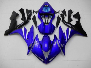 Azul Negro Carenado Moto Yamaha R1 2004-2006