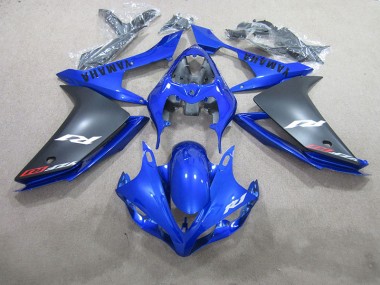 Azul Negro Carenado Moto Yamaha R1 2007-2008