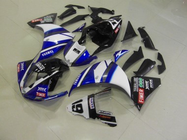 Azul Negro Carenado Moto Yamaha R1 2012-2014