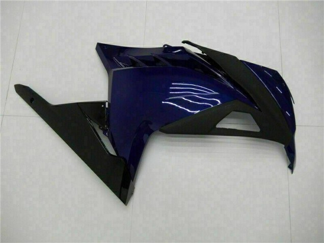 Azul Negro Carenado & Plástico Moto Kawasaki EX300 2013-2016 Azul Negro Carenado & Plástico Moto Kawasaki EX300 2013-2016