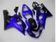 Azul Negro Carenado & Plástico Moto Suzuki GSXR 600 / 750 K4 2004-2005 Azul Negro Carenado & Plástico Moto Suzuki GSXR 600 / 750 K4 2004-2005