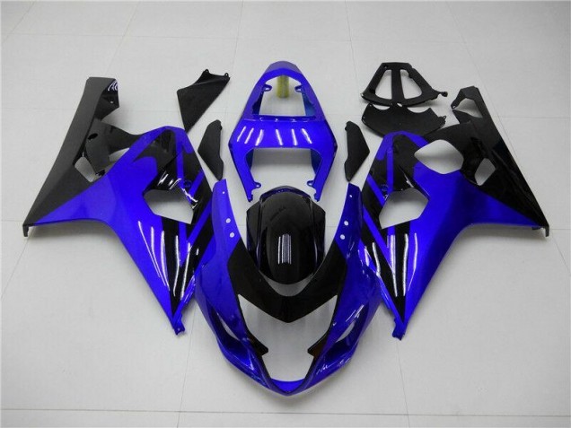 Azul Negro Carenado & Plástico Moto Suzuki GSXR 600 / 750 K4 2004-2005 Azul Negro Carenado & Plástico Moto Suzuki GSXR 600 / 750 K4 2004-2005