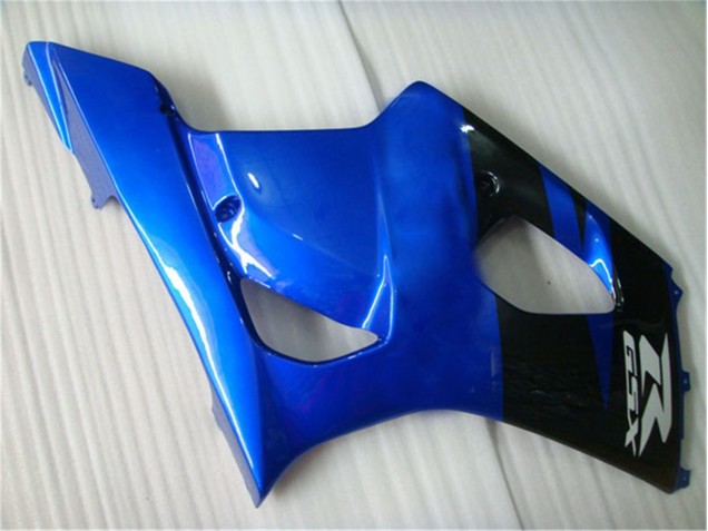 Azul Negro Carenados Moto Suzuki GSXR 1000 K3 2003-2004 Azul Negro Carenados Moto Suzuki GSXR 1000 K3 2003-2004