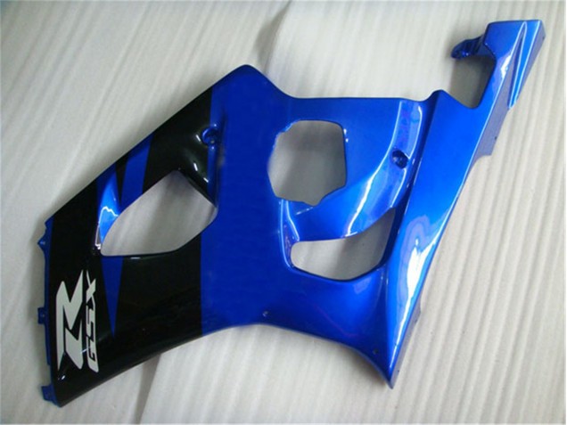Azul Negro Carenados Moto Suzuki GSXR 1000 K3 2003-2004 Azul Negro Carenados Moto Suzuki GSXR 1000 K3 2003-2004