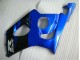 Azul Negro Carenados Moto Suzuki GSXR 1000 K3 2003-2004 Azul Negro Carenados Moto Suzuki GSXR 1000 K3 2003-2004