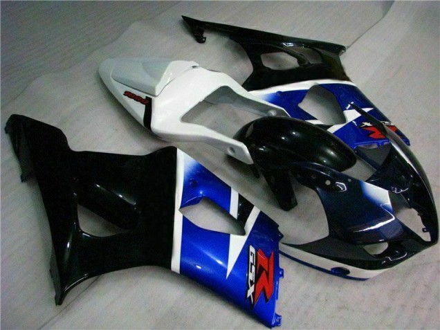 Azul Negro Carrocería Motocicletas Suzuki GSXR 1000 K3 2003-2004 Azul Negro Carrocería Motocicletas Suzuki GSXR 1000 K3 2003-2004