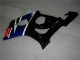 Azul Negro Carrocería Motocicletas Suzuki GSXR 1000 K3 2003-2004 Azul Negro Carrocería Motocicletas Suzuki GSXR 1000 K3 2003-2004
