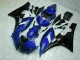 Azul Negro Carrocería Motocicletas Yamaha R6 2006-2007