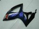 Azul Negro Kit Carenado ABS Completo Suzuki GSXR 600 / 750 K6 2006-2007 Azul Negro Kit Carenado ABS Completo Suzuki GSXR 600 / 750 K6 2006-2007