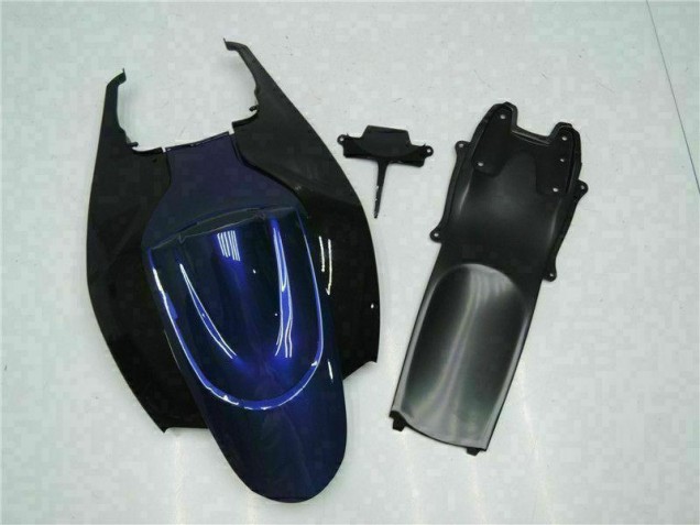 Azul Negro Kit Carenado ABS Completo Suzuki GSXR 600 / 750 K6 2006-2007 Azul Negro Kit Carenado ABS Completo Suzuki GSXR 600 / 750 K6 2006-2007